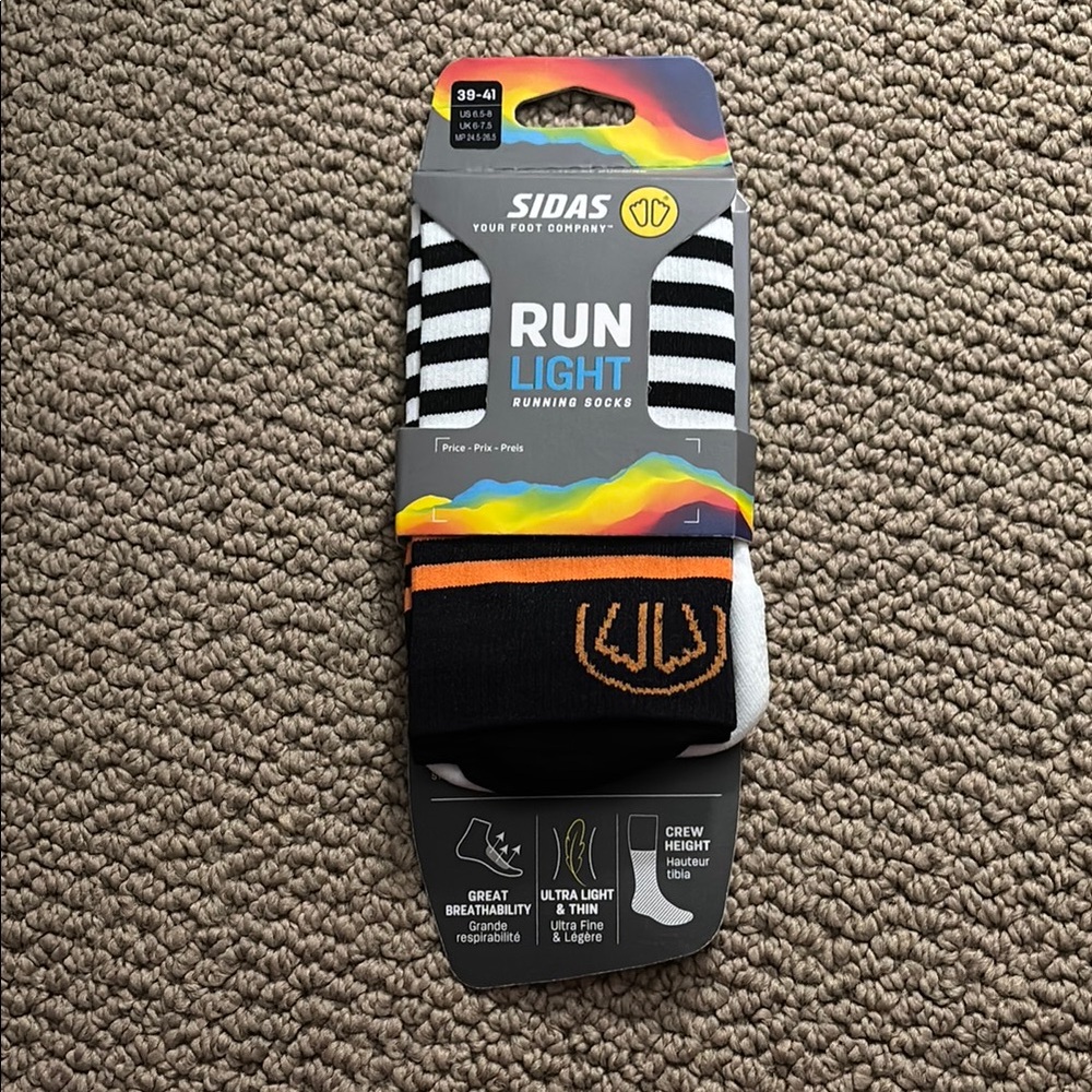 Sidas Run Light Running Socks